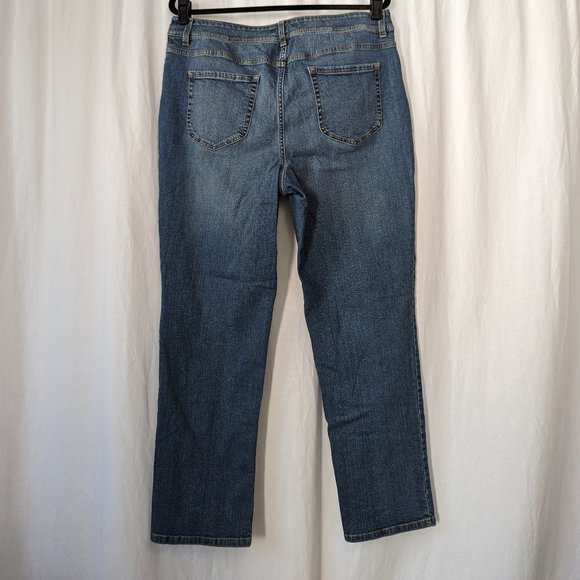 Chicos Denim Cropped Jeans Size 25 - Picture 7 of 10